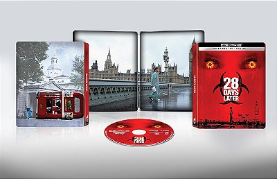 Extermínio - Steelbook [4K UHD, 2002] - [PRÉ-VENDA PARA 01/09/2026]