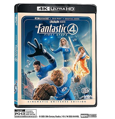 Quarteto Fantástico: Primeiros Passos- [4K UHD + Blu-ray+ Digital, 2025]
