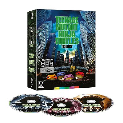 As Tartarugas Mutantes Ninja: A Trilogia [4K UHD, 1990-1993]