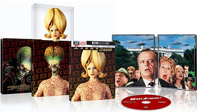 Marte Ataca! - Steelbook [4K UHD+ Digital, 1996] - [PRÉ-VENDA PARA 11/08/2026]