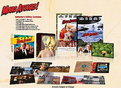 Marte Ataca! - Collector's Edition com Steelbook [4K UHD+ Blu-ray, 1996] - [PRÉ-VENDA]