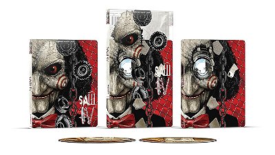 Jogos Mortais 4 - Steelbook [4K UHD + Blu-ray + Digital, 2007]