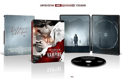 Entrevista com o Vampiro - Steelbook [4K UHD + Digital, 1994] - [PRÉ-VENDA para 22/09/2026]