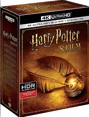 Harry Potter - Coleção 8 Filmes (4K UHD, 2001-2011) Dublado e Legendado