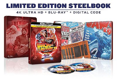 De Volta Para o Futuro 2 - Steelbook (4K UHD + Blu-ray + Digital, 1989)