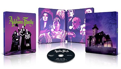 A Família Addams- Steelbook (4K UHD + Digital, 1991)