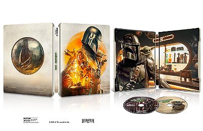 Star Wars: O Mandaloriano e Grogu - Steelbook (4K UHD + Blu-ray + Digital, 2026) - [PRÉ-VENDA PARA 25/08/2026]