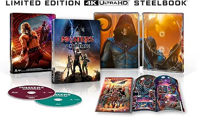 Mestres do Universo - Steelbook [4K UHD + Blu-ray, 2026] - PRÉ-VENDA