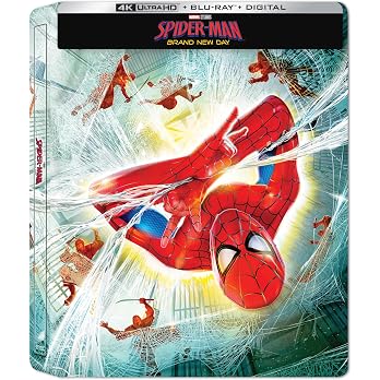 Homem-Aranha: Um Novo Dia - Steelbook (4K UHD + Blu-ray + Digital, 2026) - [PRÉ-VENDA PARA 17/11/2026]