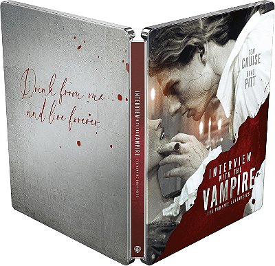 Entrevista com o Vampiro - Steelbook [4K UHD + Blu-ray, 1994] - dublado e legendado - [PRÉ-VENDA para 05/10/2026]