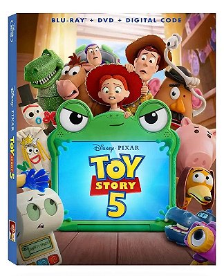 Toy Story 5 - (Blu-ray + DVD + Digital, 2026) - [PRÉ-VENDA PARA 22/09/2026]