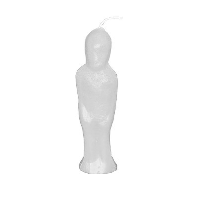Vela - Magia - Unidade - Boneco Masculino Branco