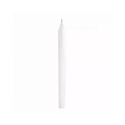 Vela - Palito Branco 15 unidades - 19cm