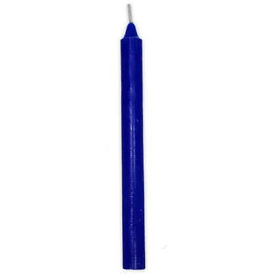 Vela - Palito Azul Escuro 15 unidades - 19cm