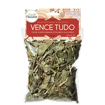 Banho De Ervas - Santa Frescura - Vence Tudo