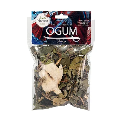 Banho De Ervas - Santa Frescura Premium - Ogum
