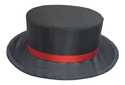 Cartola - Simples - Cetim - Baixa - Cores