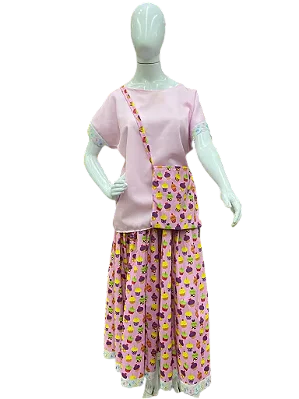 Conjunto de Erê - Rosa