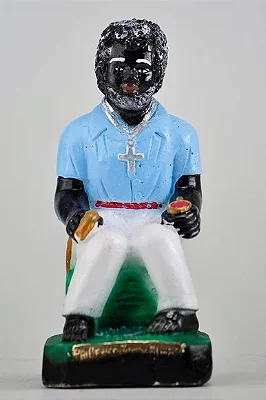 Imagem - Pai Benedito das Almas - 20cm - Gesso