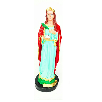 Imagem - Santa Luzia - 20cm - Gesso