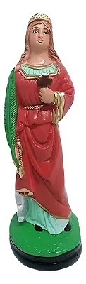 Imagem - Santa Catarina - 20 cm - Gesso