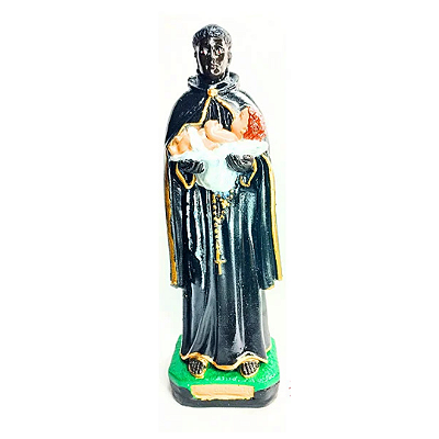 Imagem - São Benedito - 20cm - Gesso