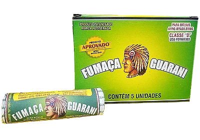 Fumaça Pólvora Negra Marca Guarani - Para Ritos