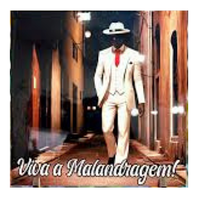 Azulejo Decorativo Zé Pilintra “Salve a Malandragem”– 20 x 20cm