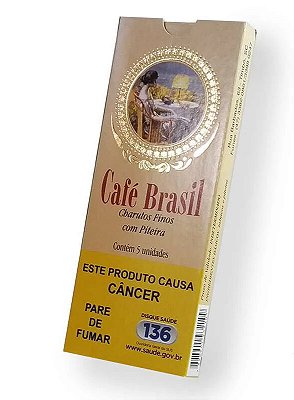 Cigarrilha - Café Brasil Tradicional - 5 Unidades