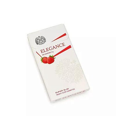 Cigarro sabor Morango - Elegance Super Slims