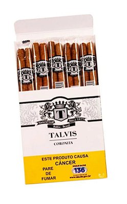 Charuto - Talvis - Coronita - Tradicional - 10 Unidades