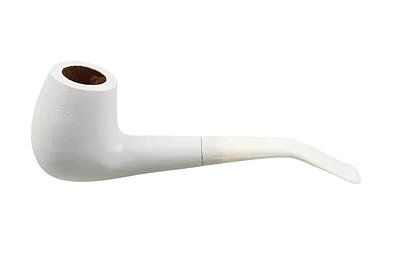 Cachimbo Madeira (simples) - Branco