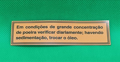 Kit Adesivos Filtro de óleo e Marcador de Quilometragem- Fusca anos 60