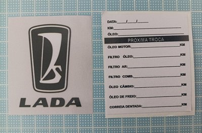Adesivos para o NIVA da Lada