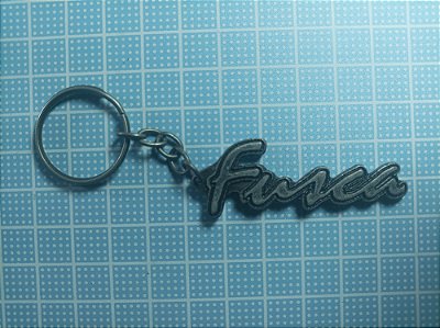 Chaveiro Vintage do Fusca - Década de 1970- Metal