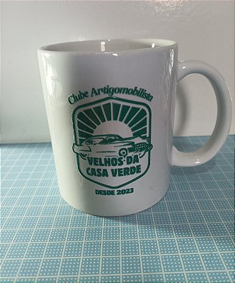Caneca Porcelana Clube Velhos Casa Verde