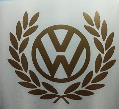 ADESIVO EM "DTF UV" -VOLLSWAGEM- LOGO LAUREADO