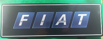 Placa Para Encontros – Série Grandes Marcas- FIAT
