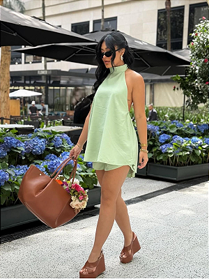 Conjunto Bata Short Nívea