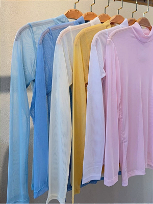 Blusa Tule Candy