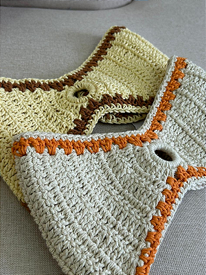 Cropped crochê Camila com aro