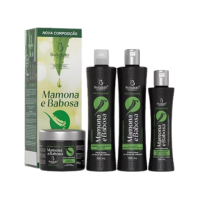 Kit Capilar Mamona e Babosa