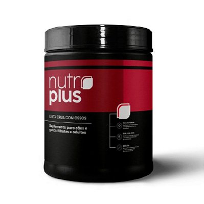 Suplemento para Cães Gatos Dietas Cruas com Ossos 500g Nutroplus