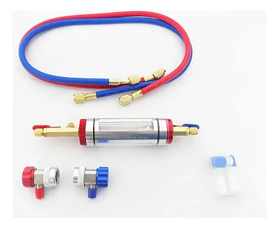 DUPLICADO - Pirex Analisador De Fluido E Óleo Ar Condicionado Automotivo completo