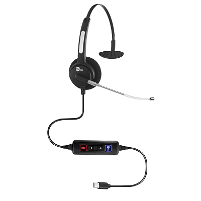 Headset HTU-310 Monoauricular USB
