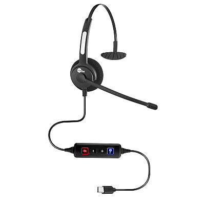 HeadSet HTU-300 Monoauricular USB