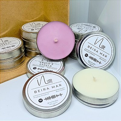 Vela Aromática Personalizada 20g em Latinha