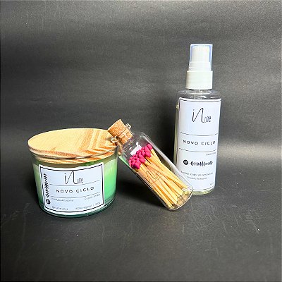 Kit Vela + Aromatizador