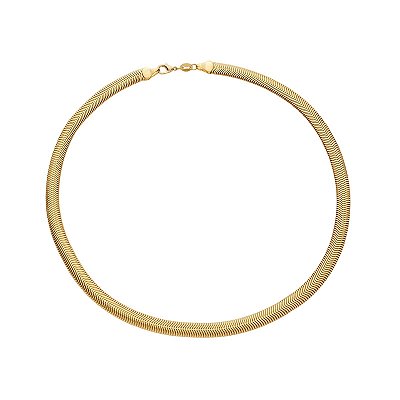 Colar Dourado Lacraia