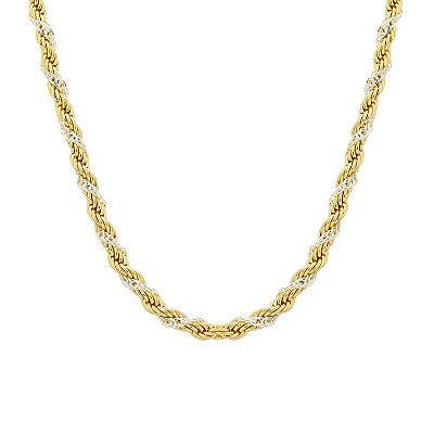 Colar Baiano Dourado e Prateado